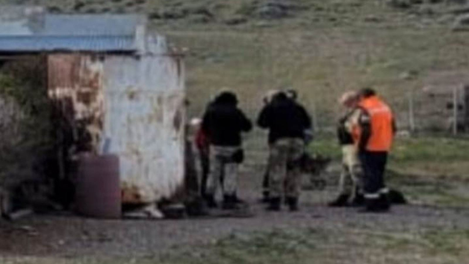 El momento de la detención